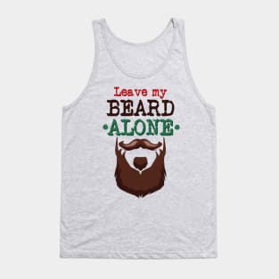 Man Beard Tank Top